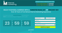 Desktop Screenshot of internetmarketing.com