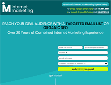 Tablet Screenshot of internetmarketing.com